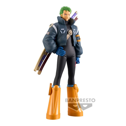Banpresto One Piece Egghead Roronoa Zoro Figure Official Anime Collectible