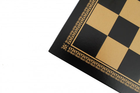 Italfama Ancient Egypt Chess Set, Hand-Painted Resin, 33cm Faux Leather Board