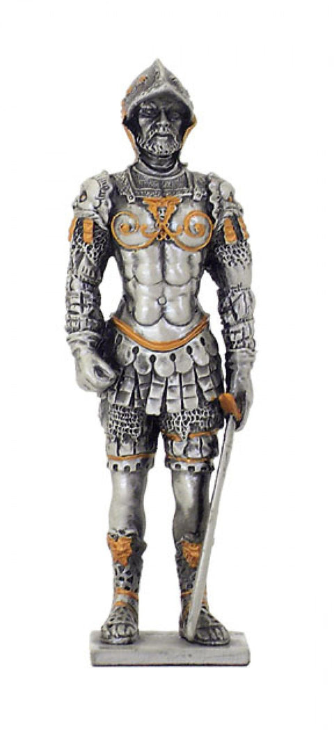Italfama Roman Soldier Tin Figurine, Hand-Painted, 11cm, Made in Italy