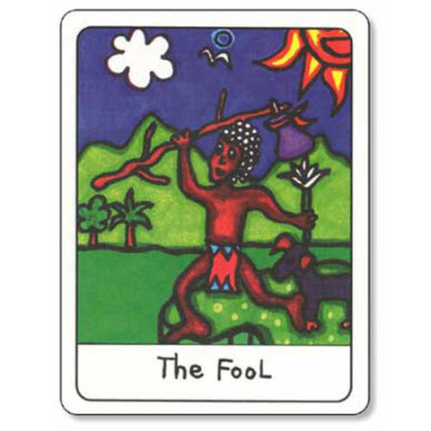 African Tarot Mini Deck 78 Cards with Guidebook by U.S. Games Systems