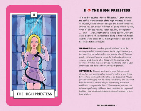 Mean Girls Tarot Deck 78 Cards & Guidebook Official Insight Editions