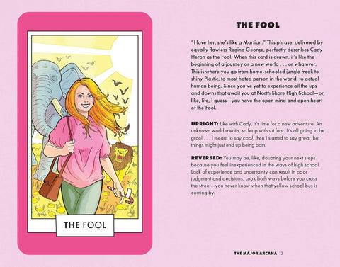 Mean Girls Tarot Deck 78 Cards & Guidebook Official Insight Editions