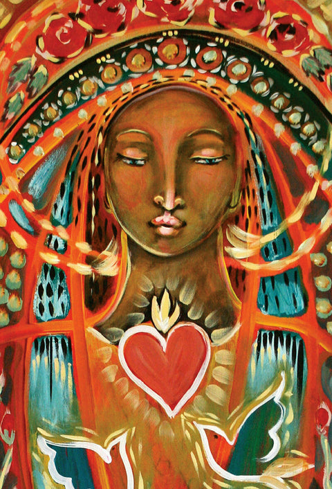 Mother Mary Oracle Pocket 44-Card Oracle Deck by Alana Fairchild