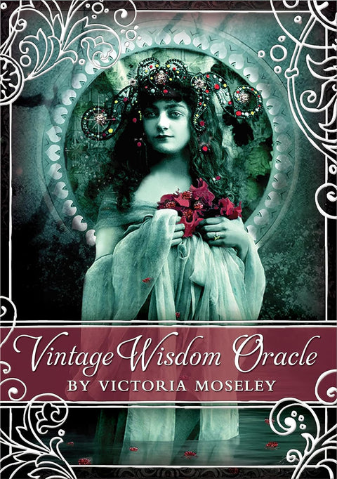 Vintage Wisdom Oracle Cards Deck with Guidebook by US Games Systems