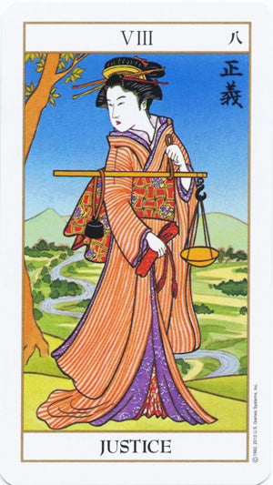 Ukiyoe Tarot Cards Deck Stuart R. Kaplan Esoteric Telling US Games Systems Uk78