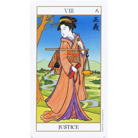 Ukiyoe Tarot Deck 78 Cards Japanese Art by Koji Furuta US Games Systems