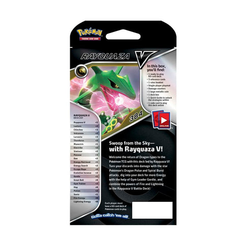 Pokémon TCG: V Battle Deck Rayquaza V (ENG)