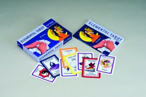 Elemental Tarot For Kids Cards & Book Set Schiffer Publishing Rayne Storm NEW