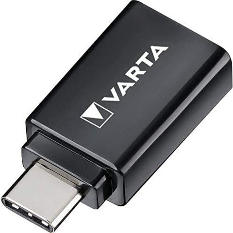 Varta USB Type C Charge & Sync Adapter 3.0A Fast Charger Black