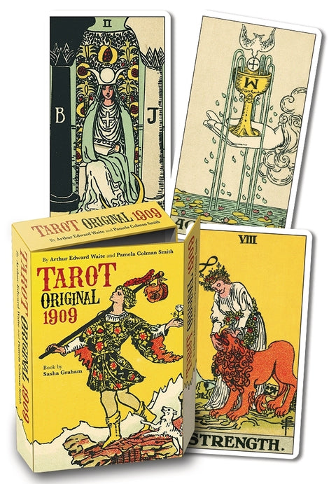 Tarot Original 1909 Cards Kit Deck And Book Lo Scarabeo Esoteric Waite Smith NEW