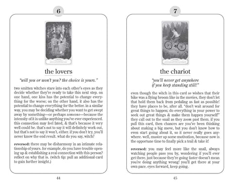 Cozy Witch Tarot Card Deck & Guidebook by Amanda Lovelace Janaina Medeiros