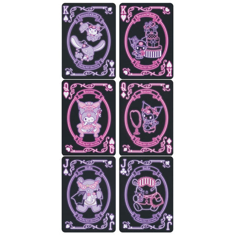 Bicycle Kuromi Sanrio Official Playing Cards Deck Poker Size Black