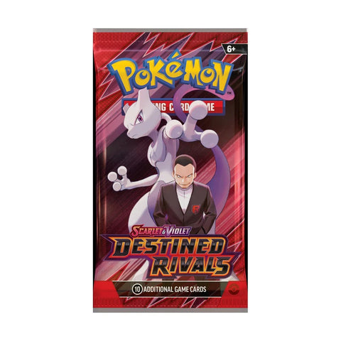 Pokemon TCG Scarlet & Violet Destined Rivals Booster Bundle 6 Packs