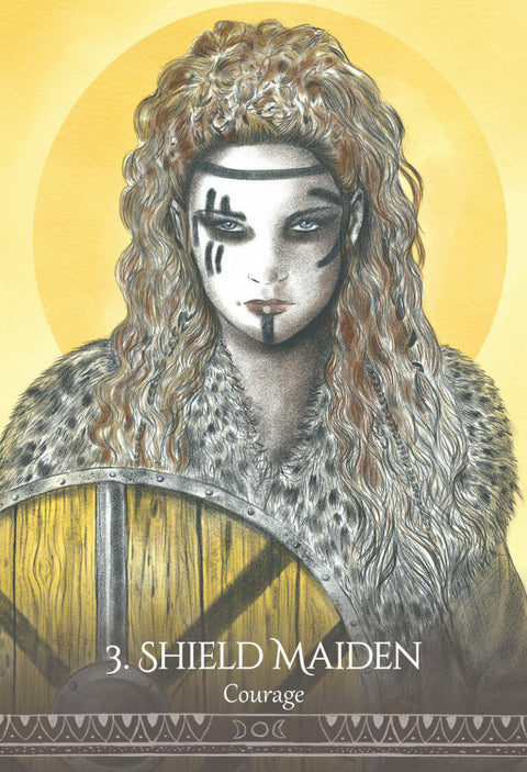 Goddess Spirit Oracle Deck by Rachel Johnson Blue Angel 44 Cards & Guidebook