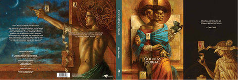 Goddess Journal Notebook Blue Angel Jake Baddeley 220-Page Woman Archetype NEW