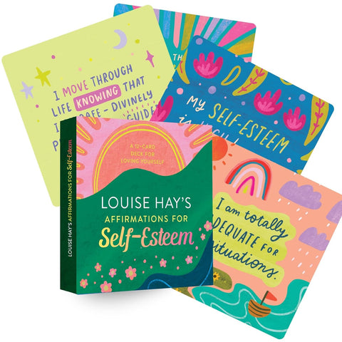 Louise Hay'S Affirmations For Self-Esteem Cards Deck Hay House Inspirational NEW