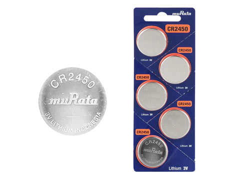 10x Murata CR2450 3V Lithium Coin Cell Batteries DL2450 ECR2450