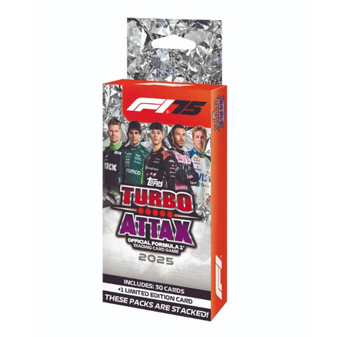 Topps F1 Turbo Attax 2025 Diamond Eco Box Trading Cards Set