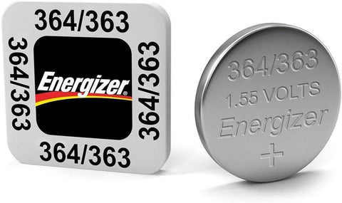 10x Energizer 364 363 SR621SW Watch Batteries Silver Oxide 1.55V
