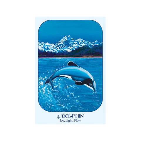 Animal Voices Oracle Cards Deck with Guidebook by Blue Angel