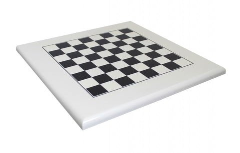 Italfama Handmade Wooden Chess Board 50cm, Lacquered, Made in Italy