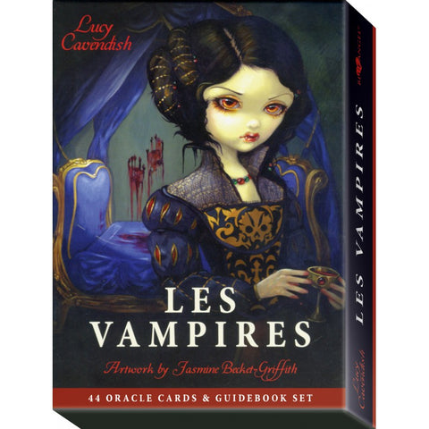 Les Vampires Oracle Cards Deck by Lucy Cavendish Blue Angel 44 Cards