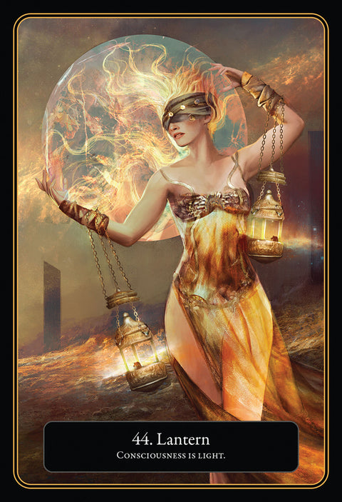 The Lantern Oracle Cards Deck Angelina Mirabito Yuly Alejo Blue Angel NEW