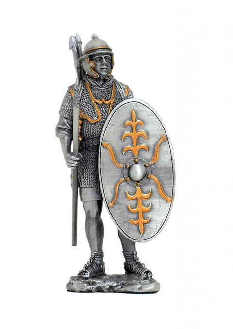 Italfama Roman Soldier Pewter Figurine 11cm Hand-Painted Made in Italy
