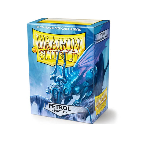 Dragon Shield Matte Petrol Standard Card Sleeves 100ct Deck Protectors
