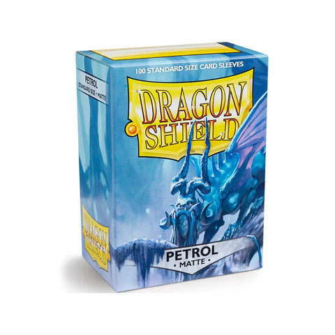 Dragon Shield Matte Petrol Standard Card Sleeves 100ct Deck Protectors
