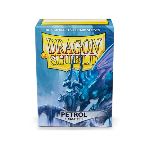 Dragon Shield Matte Petrol Standard Card Sleeves 100ct Deck Protectors