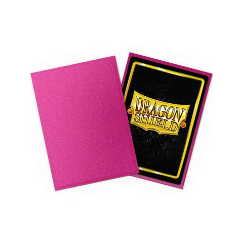 Dragon Shield Matte Pink Sapphire Standard Card Sleeves 100ct 63x88mm MTG Pokemon