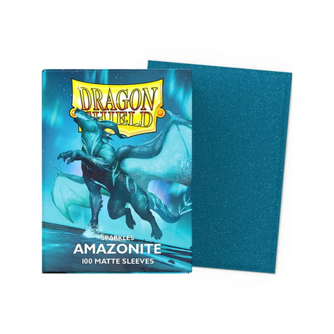 Dragon Shield Amazonite Matte Standard Card Sleeves 100ct 63x88mm MTG Pokemon Lorcana