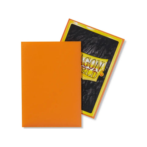 Dragon Shield Japanese Size Orange Matte Card Sleeves 60ct TCG Protector