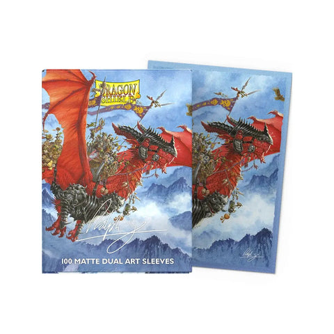 Dragon Shield The Raid Matte Dual Art Sleeves 100 Standard Size MTG Pokemon TCG