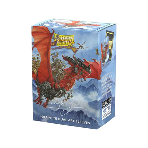 Dragon Shield The Raid Matte Dual Art Sleeves 100 Standard Size MTG Pokemon TCG