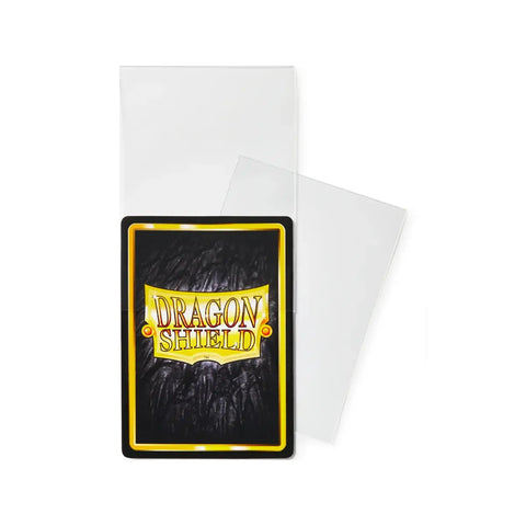 Dragon Shield Perfect Fit Standard Card Sleeves Clear Inner 100 Pack