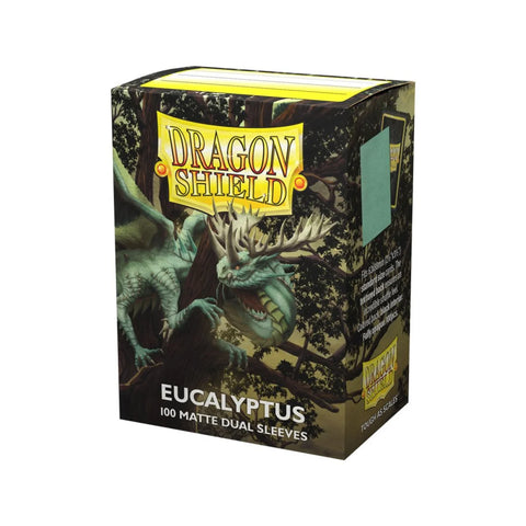 Dragon Shield Dual Matte Eucalyptus Standard Card Sleeves 100 Count
