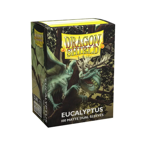 Dragon Shield Dual Matte Eucalyptus Standard Card Sleeves 100 Count