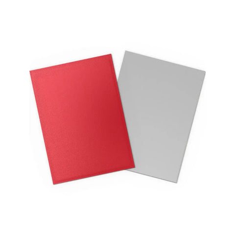 Dragon Shield Matte Dual Standard Sleeves Crimson/Silver 100ct 63x88mm TCG MTG Pokémon