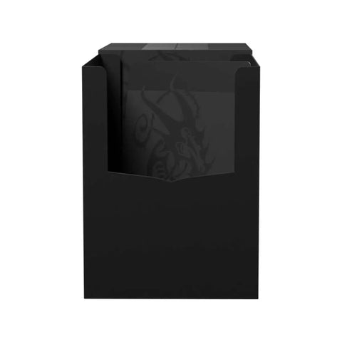 Dragon Shield Double Shell Deck Box Shadow Black 150 Card TCG Case