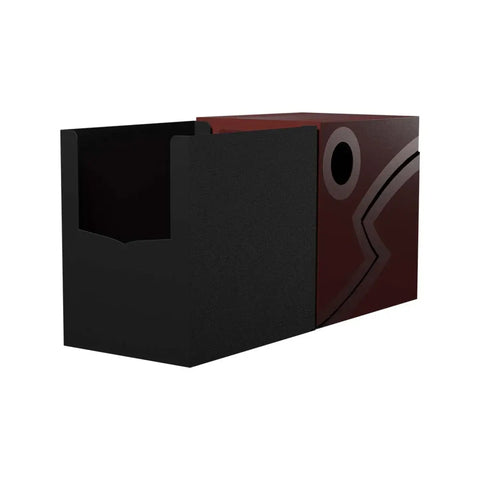 Dragon Shield Double Shell Deck Box Blood Red/Black Card Storage Case