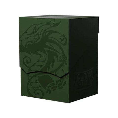 Dragon Shield Deck Shell Forest Green Card Deck Box, Holds 100 TCG Cards