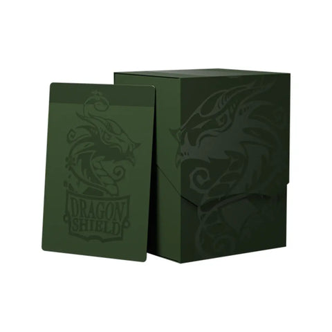 Dragon Shield Deck Shell Forest Green Card Deck Box, Holds 100 TCG Cards