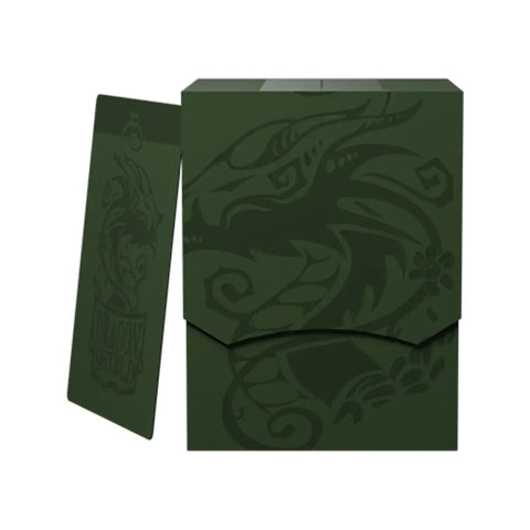 Dragon Shield Deck Shell Forest Green Card Deck Box, Holds 100 TCG Cards