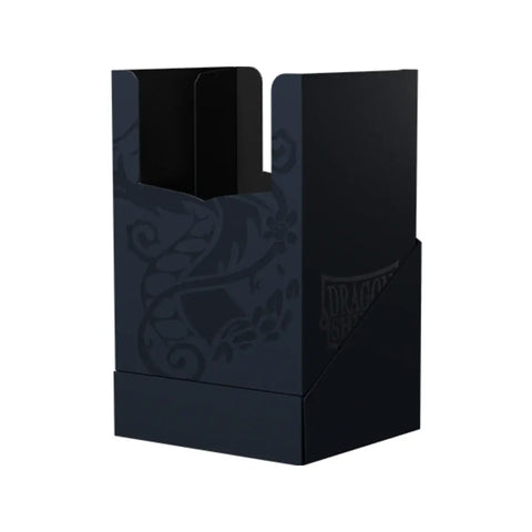 Dragon Shield Deck Shell Box Midnight Blue Black Interior 100 Card Holder