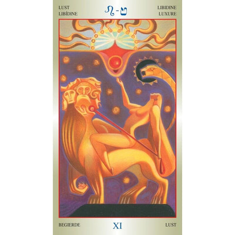 Liber T Tarot of Stars Eternal Deck 78 Cards Lo Scarabeo with Bag