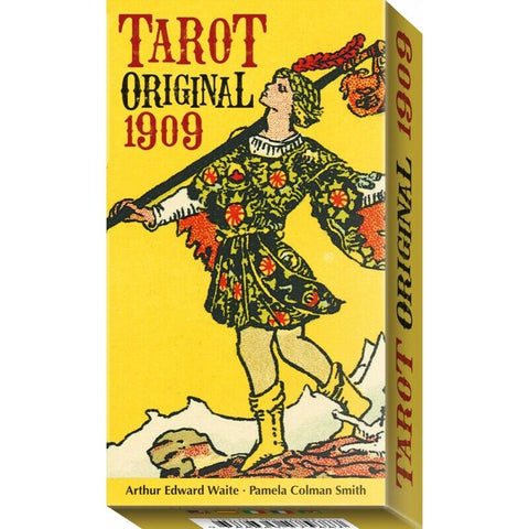 Tarot Original 1909 Waite Smith Deck by Lo Scarabeo with Velvet Bag