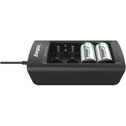 Energizer Accu Recharge Universal Battery Charger AA AAA C D 9V EU Plug