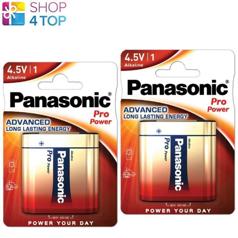 2 Panasonic 3Lr12 Pro Power Advanced Alkaline Batteries 4.5V Mn1203 1Bl 2028